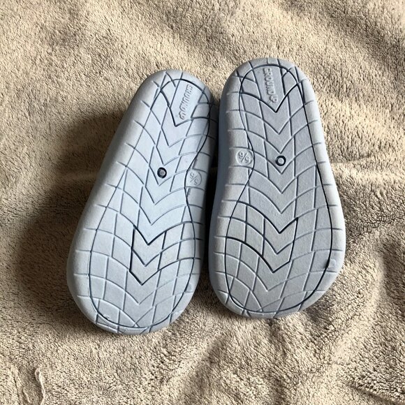 [Kids 5/6] NWOT Bluey Toddler Water Shoes Pineapple Stripe Swim Pool Beach Aqua - Picture 3 of 5